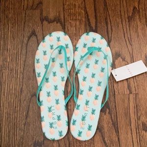 Pineapple Flip Flops